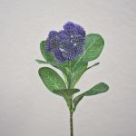 Umělý květ Sedum telephium EILIDH, fialový, 30cm