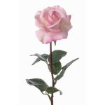 Umělá růže AMELIE, růžová, 70cm, Ø9cm