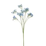 Umělá gypsophila LITAGO, modrá, 70cm, Ø1,5cm