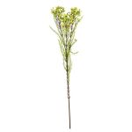 Umělá větvička voskové květiny MEDEA, zeleno-růžová, zeleno-fuchsiové, 80cm, Ø6cm