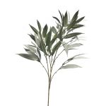Dekorační větev mango WANLIN, zeleno-šedá, 100cm