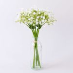 Umělý dětský dech CECILIA, bílý, 30cm, Ø17cm