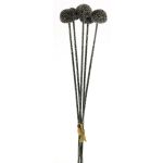 Umělý svazek okrasného česneku ANSHUO, stříbrný, 60cm