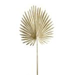 Umělé palmové listy Washingtonia CENNY, zlaté, 115cm