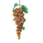 Dekorativní ovocné hrozny ALFARO, olivově zelené, 25cm, Ø10cm