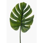 Umělý list Philodendron Monstera Deliciosa DRETA, 75cm