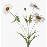 Umělá sedmikráska NAROA, bílá, 80cm