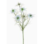 Umělý černucha setá SEVIN, světle modro-zelená, 65cm, Ø6-7cm