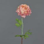 Textilní pryskyřník ELORIO, růžovo-růžový, 50cm