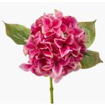 Textilní květina hortenzie AMARILDO, tmavě růžová, 45cm