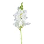 Umělá květina snapdragon SIRKALE, bílá, 40cm