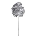 Ozdobná palmová větvička Washingtonia KIVAN, stříbrná, 45cm