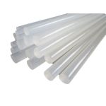 Heißklebesticks PIRENA, Hochtemperatur, 6 Stück, transparent, 20cm, Ø1,1cm