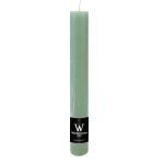 Tyčová svíčka AURORA, mátově zelená, 28cm, Ø3,5cm, 30h - Vyrobeno v Německu