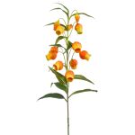 Umělá květina čínské lampičky NIZAR, oranžová, 100cm