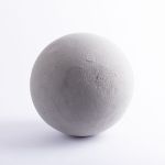 ®mosy Květinová pěnová koule DEINA na umělé květiny, šedá, Ø25cm