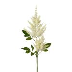 Dekorativní větvička Astilbe GORVEL, bílá, 85cm