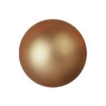 Vánoční ozdoby FABIANA, 48 kusů, měděná metalíza, Ø3,5cm