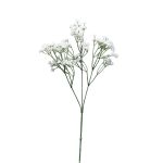 Umělý dětský dech CECILIA, bílý, 65cm, Ø1cm