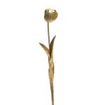 Umělý tulipán LIANNA, zlatá barva, 45cm
