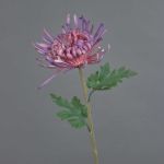 Deko květina chryzantéma YASULI, fialová, 70cm