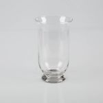 Skleněné stolní svítidlo LEA AIR, transparentní, 24cm, Ø14cm