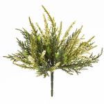 Umělá květina vřes ALMINA na zápichu, bílá, 20cm, Ø0,5cm