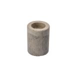 Svícen JUANJO ve vzhledu betonu, na čajové svíčky a tyčinkové svíčky, betonově šedý, 8cm, Ø6cm