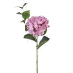 Umělá hortenzie ASUKA, fialová, 80cm, Ø15cm