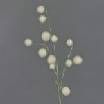 Umělá okrasná cibule EMRAH, krémová, 80cm, Ø2-4cm