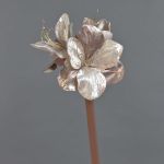 Sametový amarylis KIRSTY, béžovo-růžový, 70cm, Ø9cm