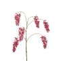 Umělá větvička vistárie RAPALLO s květy, fuchsiová, 100 cm, Ø 9 cm