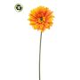 Umělá gerbera FRALWE, Eco Collection, oranžová, 65cm, Ø13cm