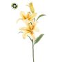 Umělá tygrovaná lilie KRAWEL, Eco Collection, žlutá, 85cm