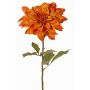 Dekorativní jiřinka PHILLIPPA, Eco Collection, oranžovo-žlutá, 65cm, Ø15cm