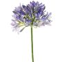 Umělý agapanthus KAFENA, modrofialový, modro-lila, 90cm, Ø20cm