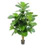 Umělý Ficus Lyrata APOKO, pravé stonky, zelený, 170cm