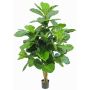Umělý Ficus Lyrata APOKO, pravé stonky, zelený, 170cm