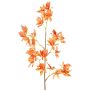 Umělá větev orchideje Odontoglossum BELANIA, oranžovo-žlutá, 75cm