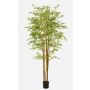 Umělý strom japonský šípový bambus BAKNOR, přírodní stonky, 210cm