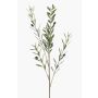 Umělá olivová větvička LONIRB s plody, křížová, 90cm