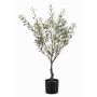Umělý olivovník LONIRB s plody, umělý kmen, crossdoor, 90cm