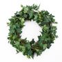 Umělý věnec z břečťanu VIDE, zelená, Ø35cm