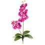 Textilní orchidej Phalaenopsis MORLEK, tyčinka, kořeny, růžová, 60cm