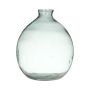 Balónová váza JOHANNAH, recyklovaná, čirá, 55 cm, Ø 46 cm, 54 l