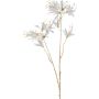 Umělá větvička zahradní amarylis FRIHEL, bílá, 80cm
