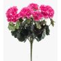 Umělá pelargonie BAKLIN na tyči, crossdoor, fuchsiová, 40cm