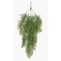 Umělá rostlina kapradina pokojovka SLORME, tyč, křížová dvířka, nehořlavá, zelená, 80cm