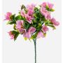 Umělá květina Bougainvillea SOLTRE na tyči, crossdoor, růžová, 30cm