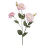 Umělá květina Lisianthus RENARA, růžovo-krémová, 75 cm